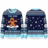 Christmas Weeping Gingerbread Man Ugly Sweater 5 Christmas Weeping Gingerbread Man Ugly Sweater 1
