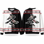 Christmas Winter Kanji Ugly Sweater