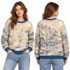 Christmas Winter Snow Fox Ugly Sweatshirt 2