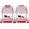 Christmas Yarn Black Cat Ugly Sweater 5 Christmas Yarn Black Cat Ugly Sweater 1