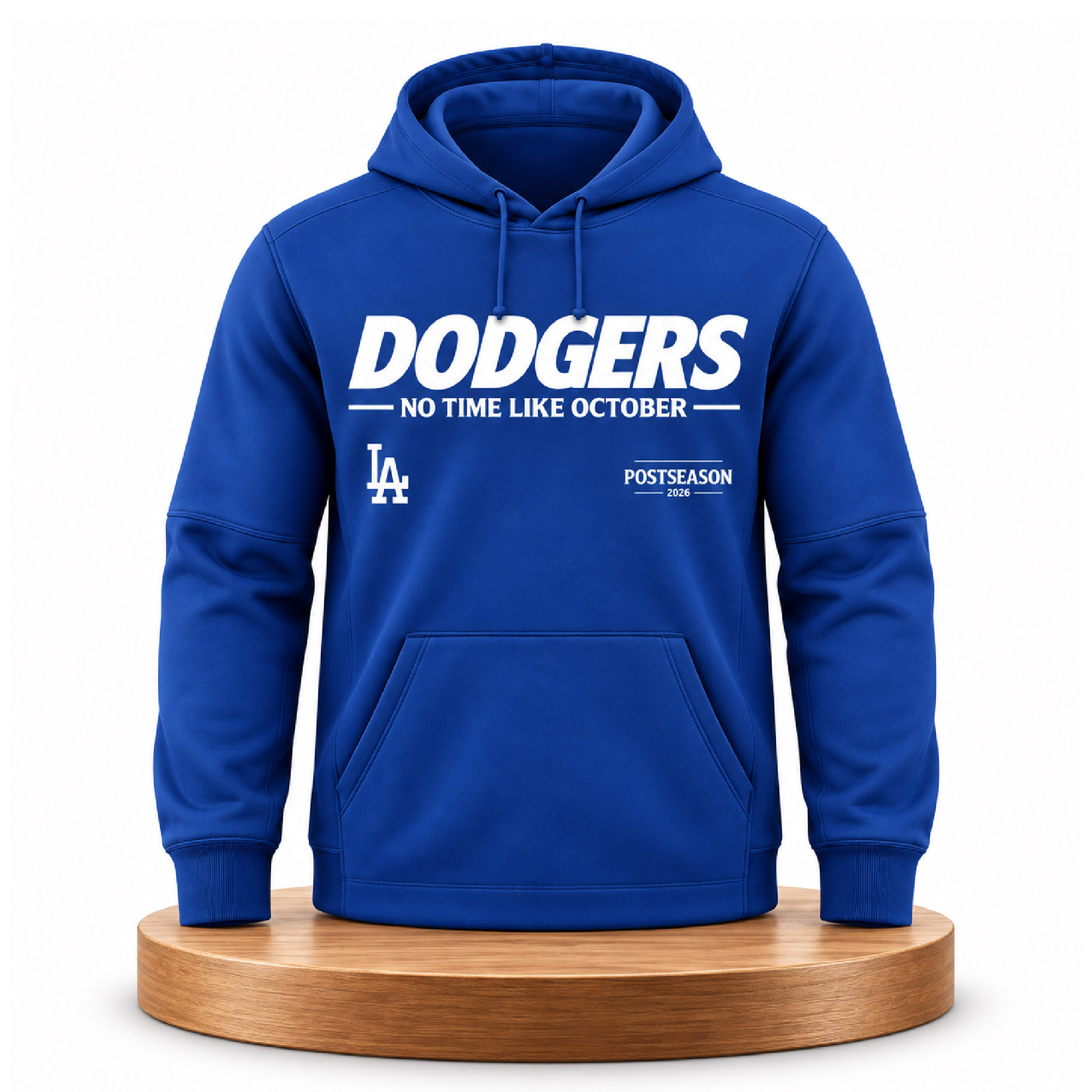 Dodgers No Time Like October Postseason 2026 Hoodie 2 Dodgers No Time Like October Postseason 2026 Hoodie (2)
