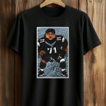 Lane Johnson Wears Jason Peters Eagles Shirt