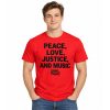 Tom Morello Power To The People Peace Love Justice And Music Shirt (2)