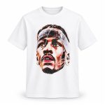 Yaxel Lendeborg Wearing Allen Iverson Big Face Shirt