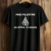 Zach Bryan Free Palestine An Appeal To Heaven Shirt